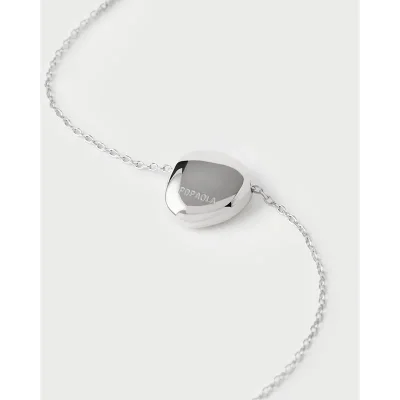 PDPAOLA WAVE SILVER NECKLACE CO02-B09-U