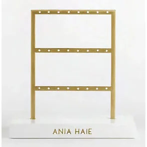 AH SMALL TRIPLE EARRING TREE 90X125MM