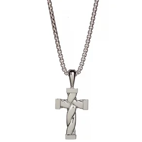 ALEXANDER LYNGGAARD TWISTED CROSS NECKLACE D25001