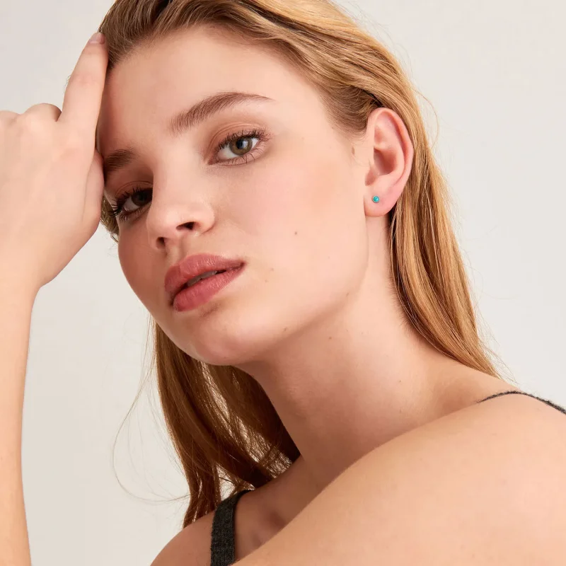 ANIA HAIE TIDAL TURQUOISE STUD EARRINGS E027-03H