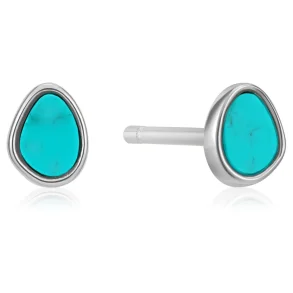 ANIA HAIE TIDAL TURQUOISE STUD EARRINGS E027-04H