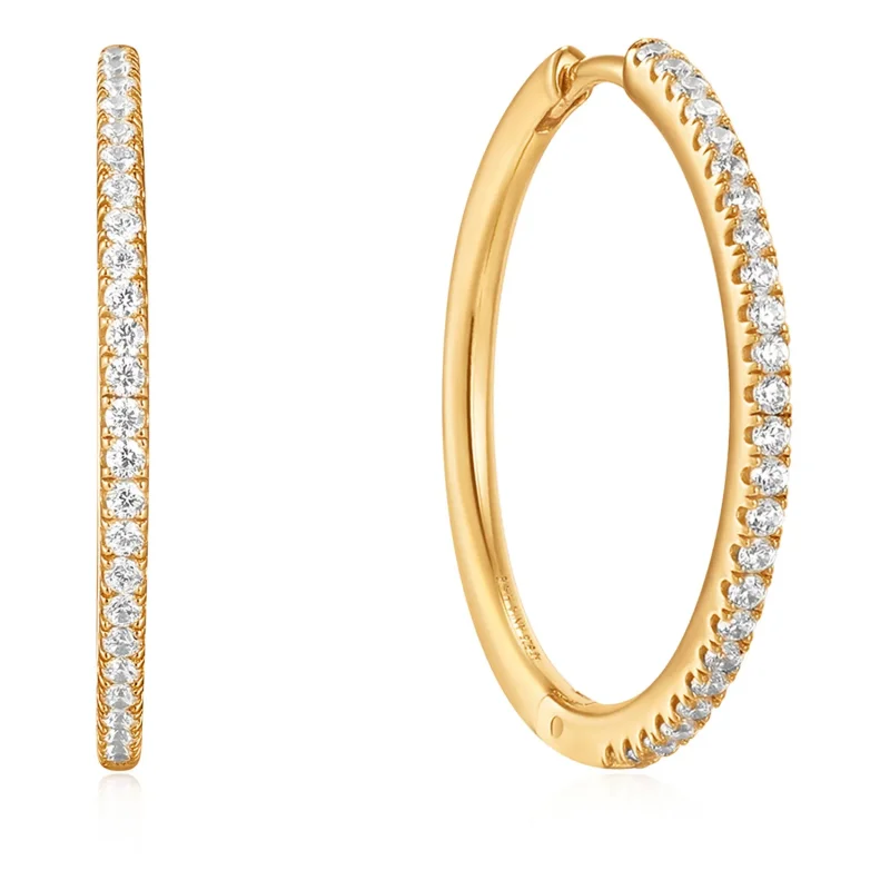 ANIA HAIE HOOP EARRINGS E037-07G