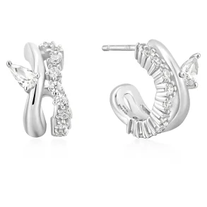 ANIA HAIE SPARKLE DOUBLE STUD EARRINGS E056-04H