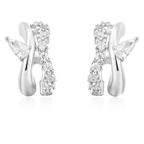 ANIA HAIE SPARKLE DOUBLE STUD EARRINGS E056-04H