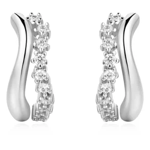 ANIA HAIE SPARKLE DOUBLE HOOP EARRINGS E056-05H