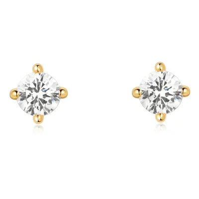 ANIA HAIE SOLITAIRE STUD EARRINGS E057-01G