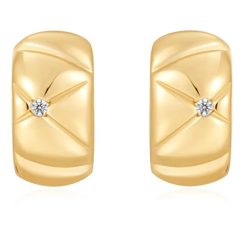 ANIA HAIE KISS HOOP EARRINGS E057-05G