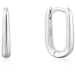 ANIA HAIE SILVER OVAL EARRINGS E059-09H