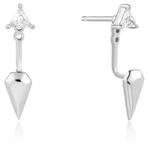 ANIA HAIE TRIANGLE CUBIC ZIRCONIA GEOMETRIC EARRINGS E059-11H