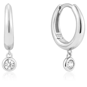 ANIA HAIE SILVER CUBIC ZIRCONIA DROP EARRINGS E059-12H