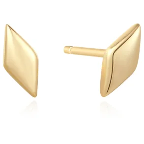 ANIA HAIE GOLD SPARKLE STUD EARRINGS E061-02G