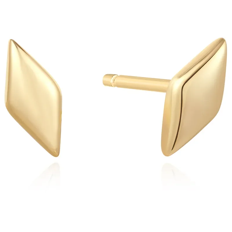 ANIA HAIE GOLD SPARKLE STUD EARRINGS E061-02G