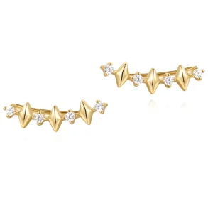 ANIA HAIE MULTI SPARKLE CLIMBER STUD EARRINGS E061-04G