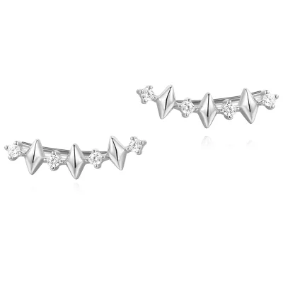 ANIA HAIE MULTI SPARKLE CLIMBER STUD EARRINGS E061-04H