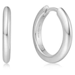 ANIA HAIE SILVER TUBE SMALL HOOP EARRINGS E062-01H