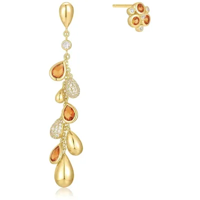 ANIA HAIE GOLD NANO GEM TEARDROP CLUSTER EARRINGS E066-03G