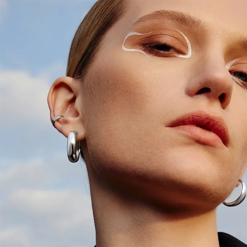 ANIA HAIE SILVER DAILY EAR CUFF E067-01H