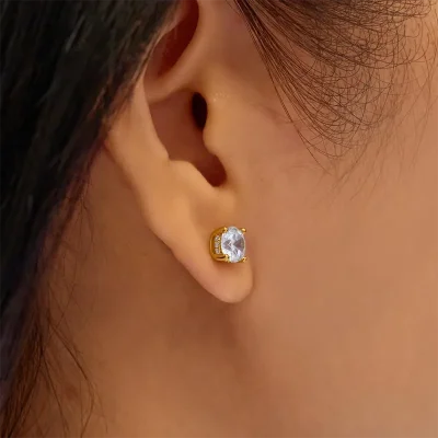 ANIA HAIE GOLD JUST YOU STUD EARRINGS E071-01G