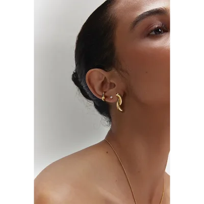ANIA HAIE GOLD WAVE EAR CUFF E079-01G