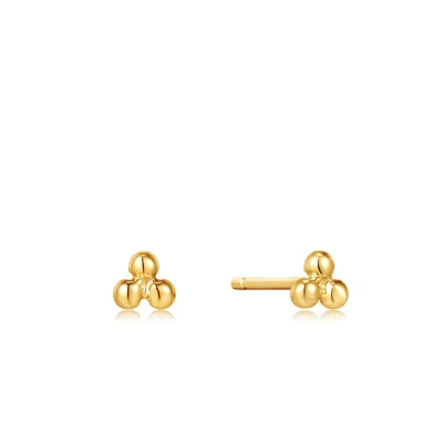 ANIA HAIE 14 KT GOLD STUD EARRINGS EAU001-02YG