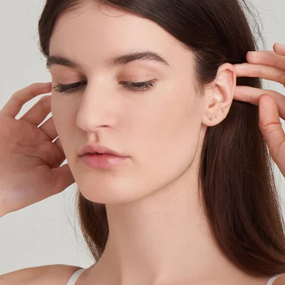 ANIA HAIE 14 KT GOLD STUD EARRINGS EAU001-02YG