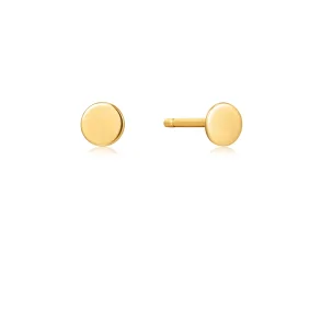 ANIA HAIE 14 KT GOLD STUD EARRINGS EAU001-04YG