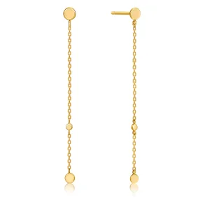 ANIA HAIE 14 KT GOLD EARRINGS EAU001-05YG