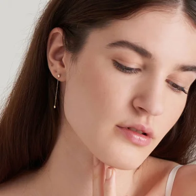 ANIA HAIE 14 KT GOLD EARRINGS EAU001-05YG