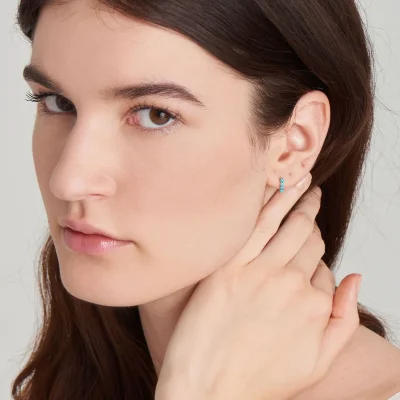 ANIA HAIE 14 KT GOLD STUD EARRINGS EAU001-13YG