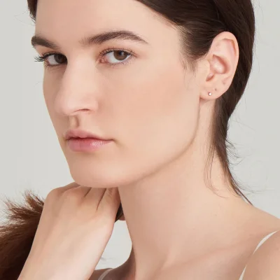 ANIA HAIE 14 KT GOLD STUD EARRINGS EAU001-24YG