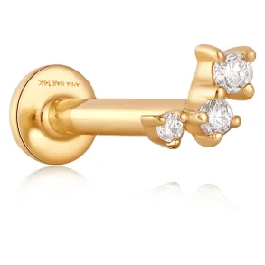 ANIA HAIE 14 KT GOLD SINGLE EARRING EAU002-01YG