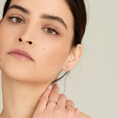 ANIA HAIE 14 KT GOLD EARRINGS EAU002-04YG