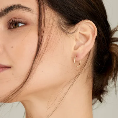 ANIA HAIE 14 KT GOLD EARRINGS EAU002-05YG