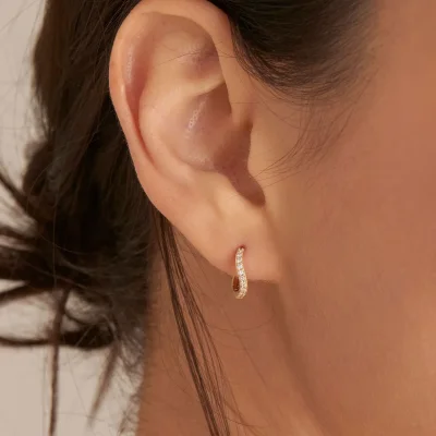 ANIA HAIE 14 KT GOLD EARRINGS EAU004-02YG