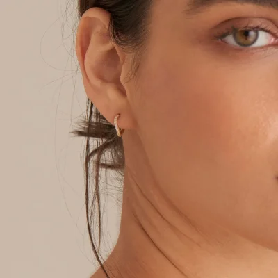 ANIA HAIE 14 KT GOLD EARRINGS EAU004-02YG