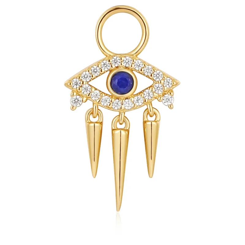 ANIA HAIE EARRING CHARM EVIL EYE EC048-16G