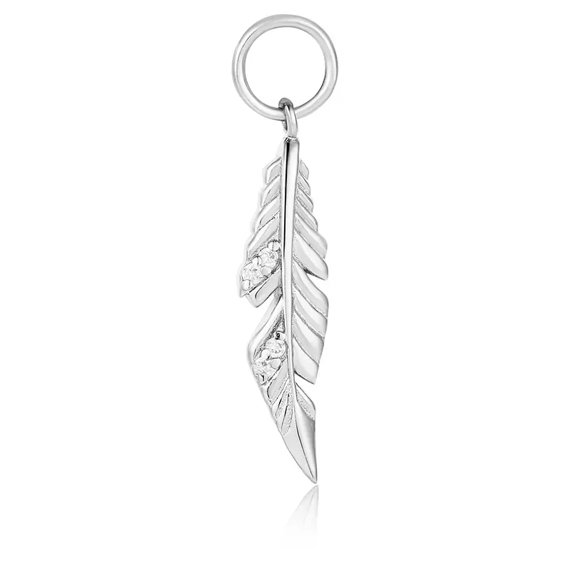 ANIA HAIE EARRING CHARM FEATHER EC052-02H