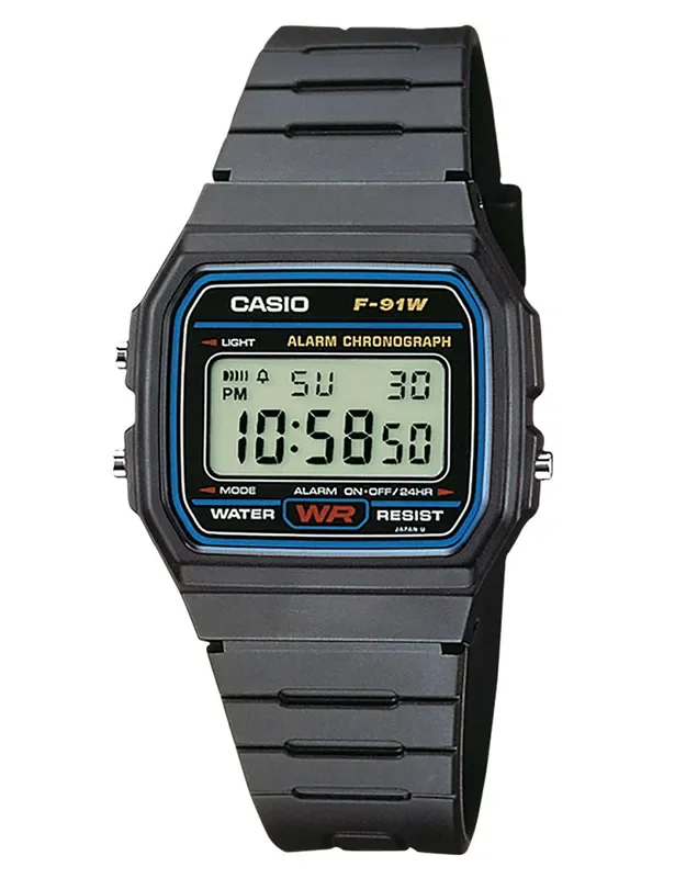 CASIO TIMELESS F-91W-1YEG