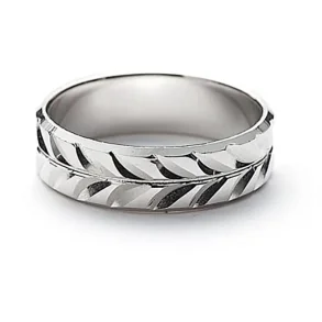 ALEXANDER LYNGGAARD TIRE BAND RING 6MM H10117