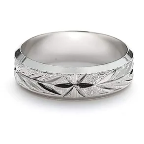 ALEXANDER LYNGGAARD STAR BAND RING 6MM H10119