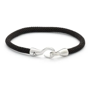 ALEXANDER LYNGGAARD MARITIME BLACK BRACELET L00090