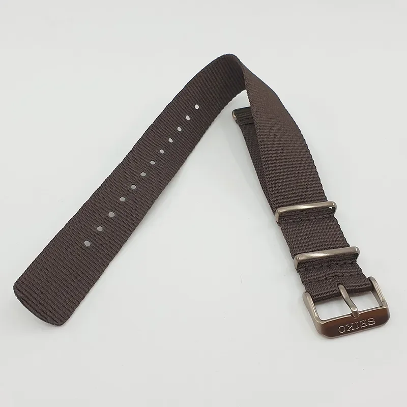 SEIKO 5 NATO STRAP BROWN-GR LS