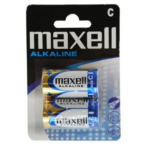 MAXELL 1,5V ALKALINE C SIZE 80  2/24