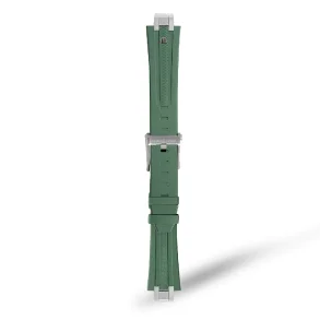 GREEN RUBBER FOR AI1118, AI6008, AI6058 & AI6158 WITH STAINLESS STEEL END-PIECE & PIN BUCKLE