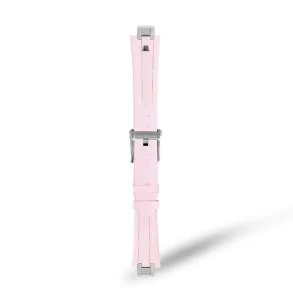 PINK RUBBER FOR AI1108, AI6007 & AI6057 WITH STAINLESS STEEL END-PIECE & PIN BUCKLE