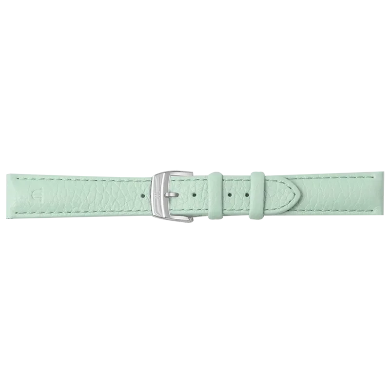 LIGHT GREEN CALF LEATHER FOR FA1205 WITH STAINLESS STEEL PIN BUCKLE