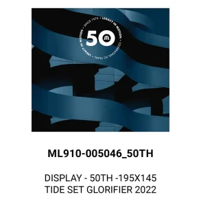 DISPLAY - 50TH -195X145 -  TIDE SET GLORIFIER 2022