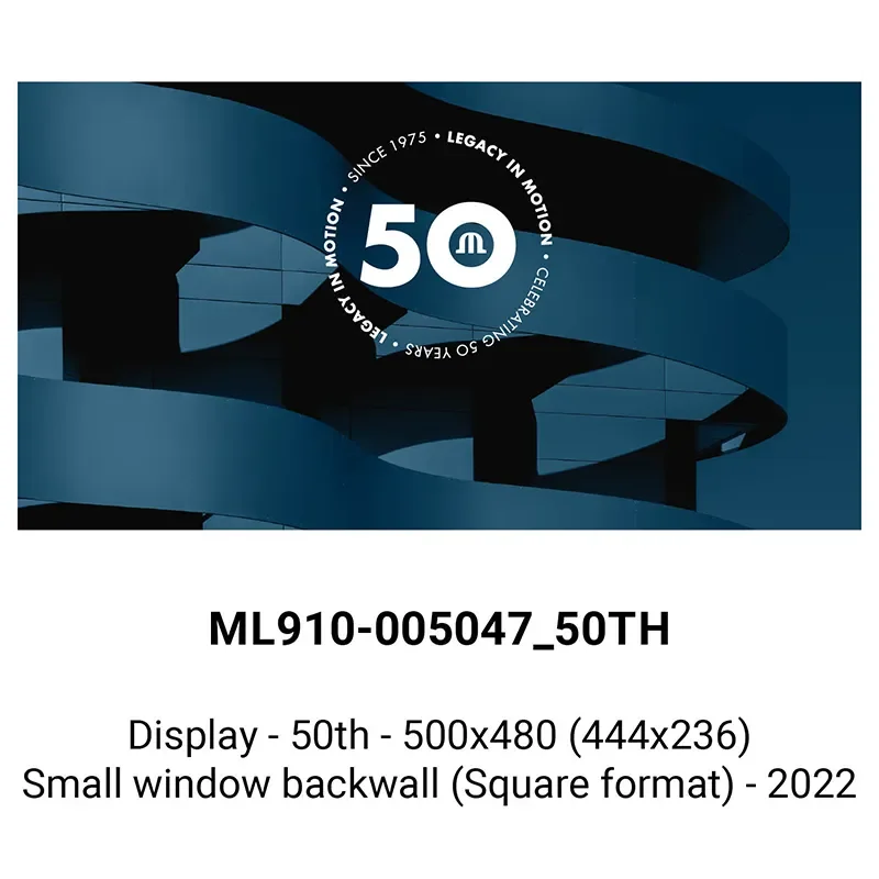 Display - 50th - 500x480 (444x236) - Small window backwall (Square format) - 2022