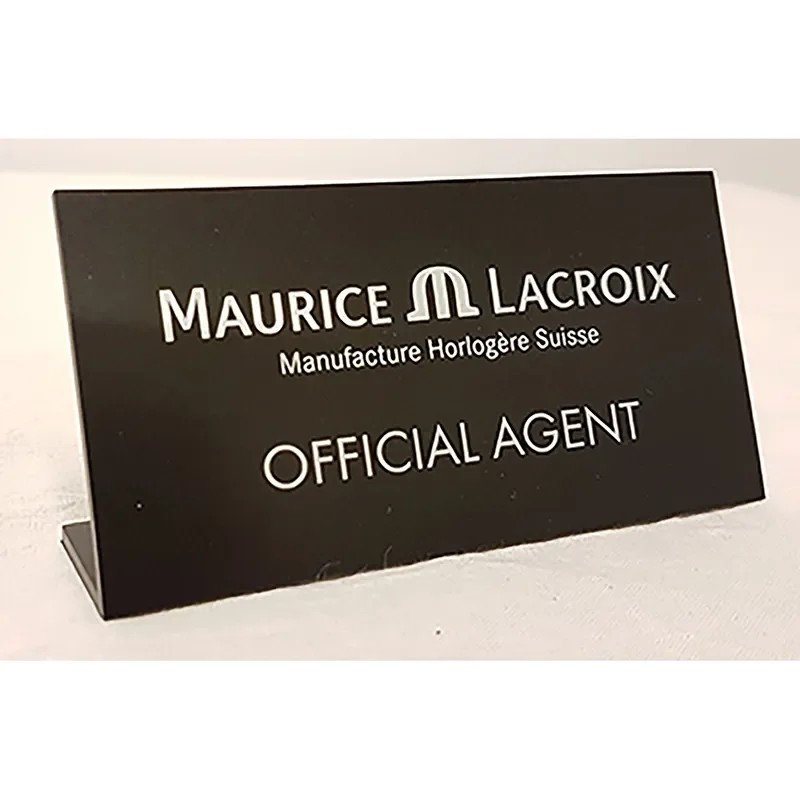 ML OFFICIAL AGENT PLATE 180X103X60MM