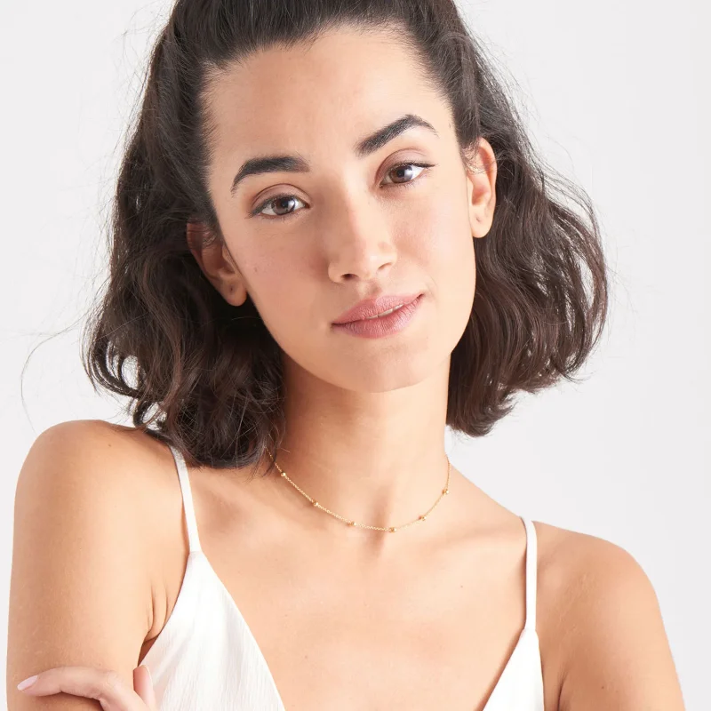 ANIA HAIE MODERN BEADED NECKLACE N002-03G